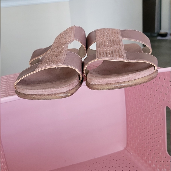 Easy Spirit Slide Rhinestone Sandals 8.5 - Picture 5 of 12